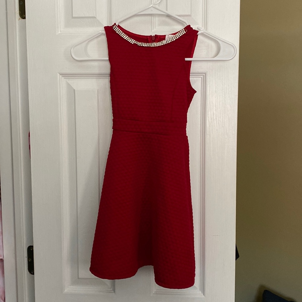 Red dress